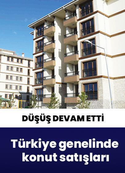 Konut satışları mayısta bayram etkisiyle düştü