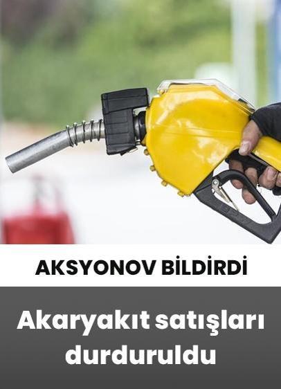 Kırım'da akaryakıt satışları durduruldu