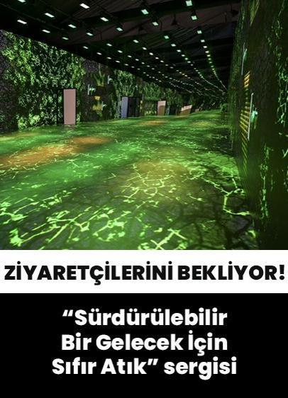 "Sürdürülebilir Bir Gelecek İçin Sıfır Atık" sergisi Taksim'de ziyaretçilerini ağırlıyor