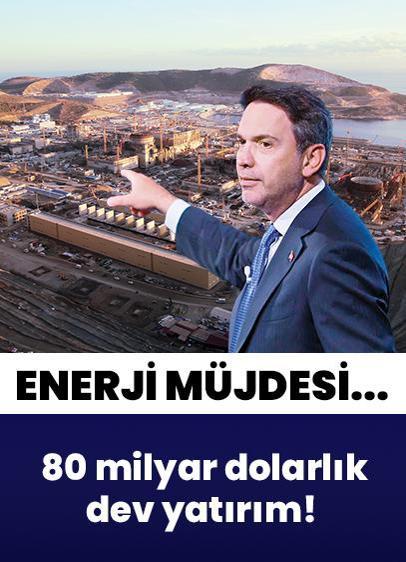 Bakan Bayraktar'dan enerji müjdesi... 80 milyar dolarlık dev yatırım!