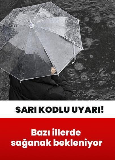 İçişleri Bakanlığından bazı iller için "sarı" kodlu meteorolojik uyarı