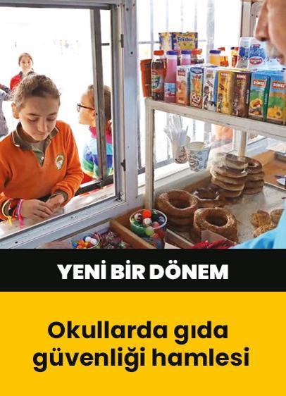 Okullarda gıda güvenliği hamlesi