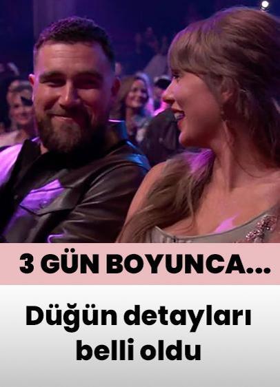 Taylor Swift ve Travis Kelce düğün için sokakları kapatacak! Tam 3 gün boyunca...