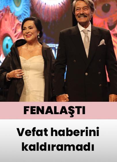 Kadir İnanır'ın vefatı duyan Türkan Şoray dayanamadı! Fenalık geçirdi