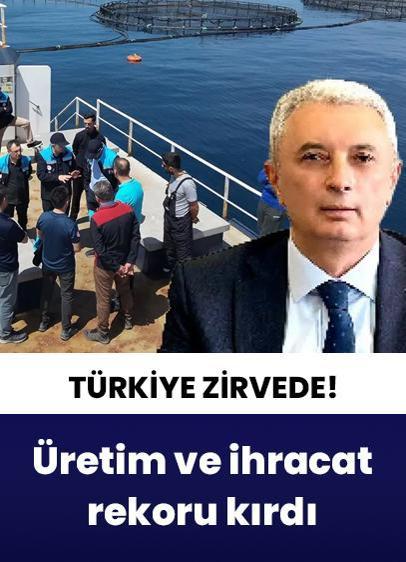 Türkiye denizde üretim ve ihracat rekoru kırdı