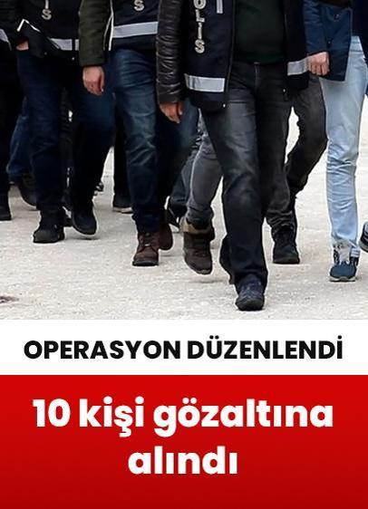 Yasa dışı bahis operasyonu: 10 kişi gözaltına alındı
