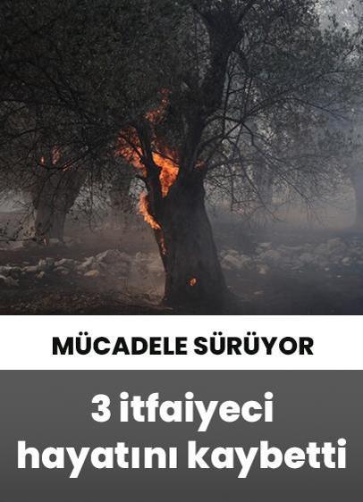 ABD'de orman yangınlarına müdahale eden 3 itfaiyeci hayatını kaybetti