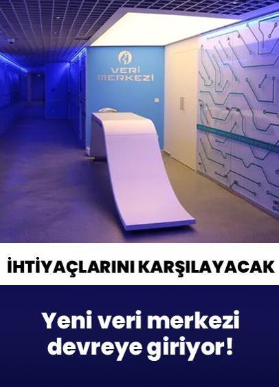 Yeni veri merkezi devreye giriyor! Piyasaların ihtiyaçlarını karşılayacak