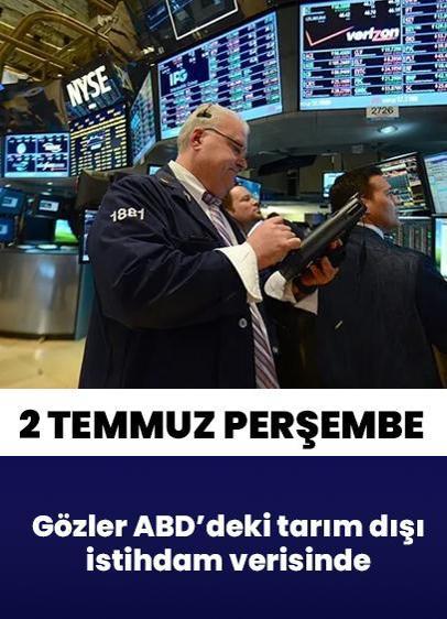 Küresel piyasalarda gözler bugün ABD'deki tarım dışı istihdam verisinde!