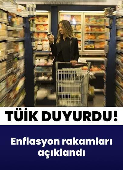 Enflasyon açıklandı: Aylık bazda yüzde 0,99 yıllık bazda yüzde 32,11 oldu