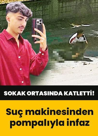 Sokak ortasında katletti! Suç makinesinden pompalıyla infaz