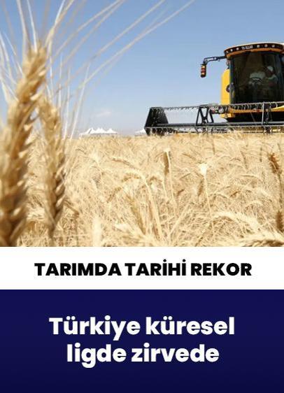 Türkiye, tarımsal hasılada geçen yıl 83 milyar doları aşarak rekor kırdı