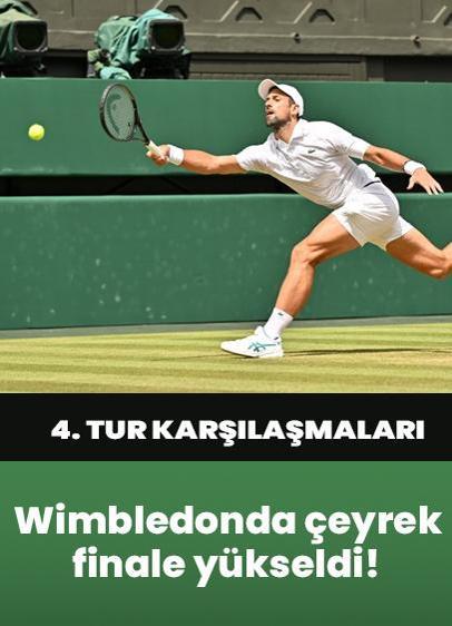 Jannik Sinner, Wimbledonda çeyrek finale yükseldi!