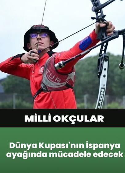 Milli okçular, Dünya Kupası'nın İspanya ayağında mücadele edecek