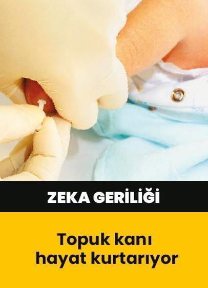 Topuk kanı hayat kurtarıyor