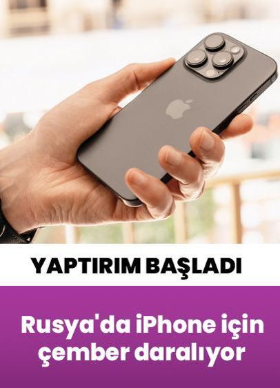 Rusya'da iPhone için çember daralıyor