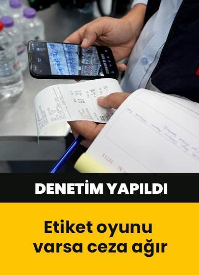 İzmir'de su ve maden suyu fiyatlarına denetim! Etiket oyunu varsa ceza ağır
