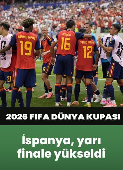 İspanya, yarı finale yükseldi