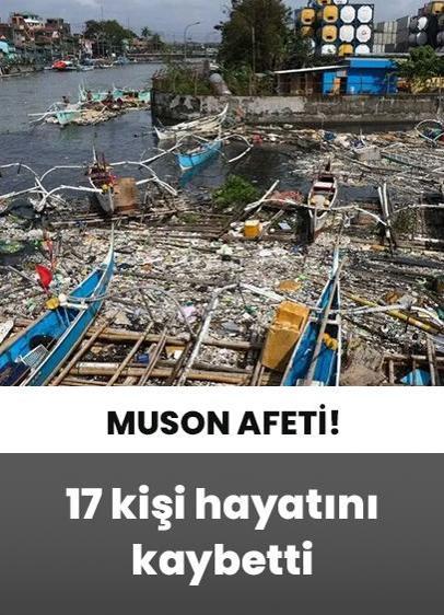 Filipinler'de Bavi Tayfunu ve muson afetleri: 17 ölü