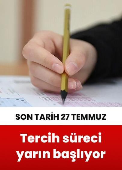 LGS tercih süreci yarın başlıyor