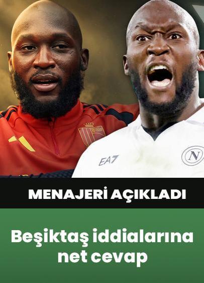 Romelu Lukaku'nun menajeri: "Beşiktaş ile görüşmedik"