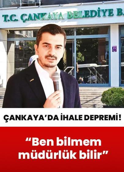 Çankaya'da ihale depremi: Emniyetteki ifadeleri ortaya çıktı! Faturayı bürokratlara kesti
