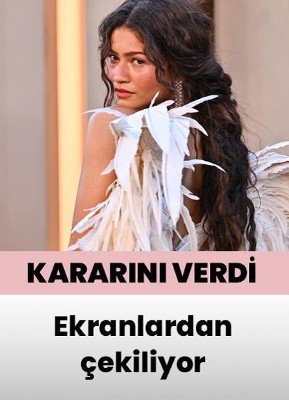 Zendaya kararını verdi! Ekranlardan çekiliyor