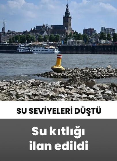 Hollanda'da kuraklık nedeniyle "su kıtlığı" ilan edildi