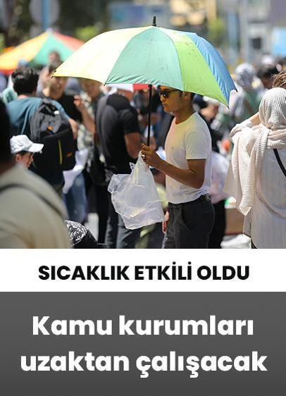 İran'da aşırı sıcaklar nedeniyle kamu kurumları uzaktan çalışacak