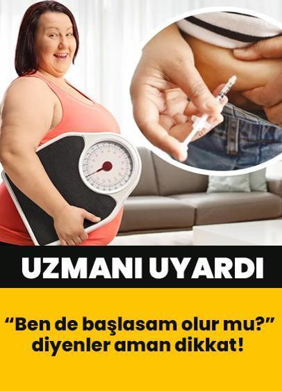 "Meşhur zayıflama iğnelerinden ben de başlasam olur mu?" diyenler aman dikkat! Uzmanı uyardı, 6 kritik bilgi paylaştı