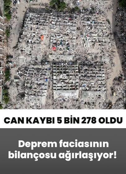 Venezuela'daki deprem faciasının bilançosu ağırlaşıyor! Can kaybı 5 bin 278 oldu