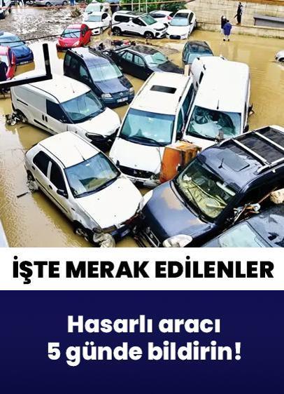 Suda kalan araçlar sigorta süreçlerini ve kasko ödemelerini gündeme taşıdı! İşte merak edilenler...