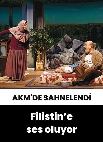Gazze'nin direnişi tiyatroda