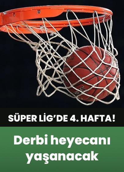 Türkiye Sigorta Basketbol Süper Lig'de derbi heyecanı
