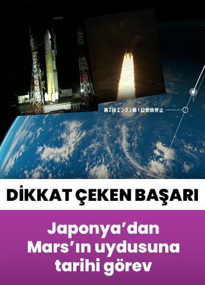Japonya dikkat çeken başarıya imza attı: Mars'ın uydusuna tarihi uzay görevi resmen başladı
