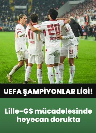 Lille - Galatasaray UEFA Şampiyonlar Ligi maçına dair merak edilenler...