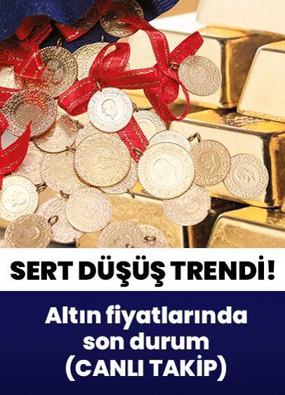Altın sert düşüş ivmesini sürdürüyor! 22 Ekim Perşembe güncel fiyat listesi