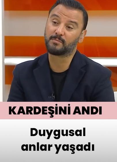 Alişan kardeşini andı, duygusal anlar yaşadı