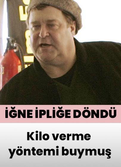 John Goodman iğne ipliğe döndü! Kilo verme yöntemi buymuş...