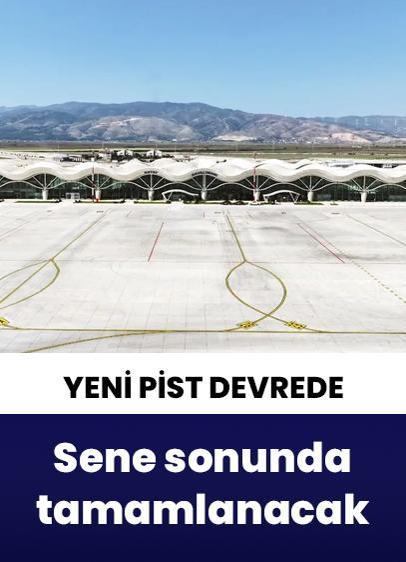 Hatay Havalimanı sene sonunda tamamlanacak