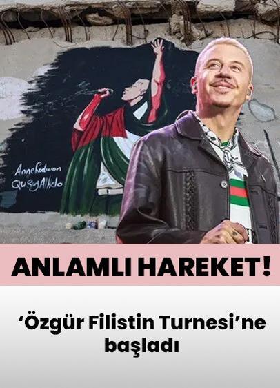 Ünlü rapçi Macklemore'den anlamlı hareket: Gelirini Filistin'e bağışlayacağı turnesine başladı
