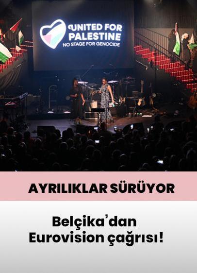 Belçika'da Eurovision'a katılım kararını gözden geçirme çağrısı!