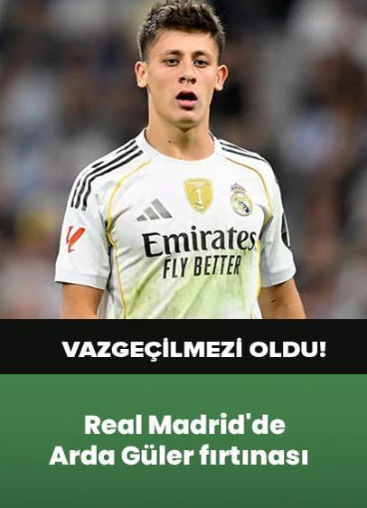 Mourinho'nun ''Dokunulmazları'' arasına girdi! Real Madrid'de Arda Güler fırtınası