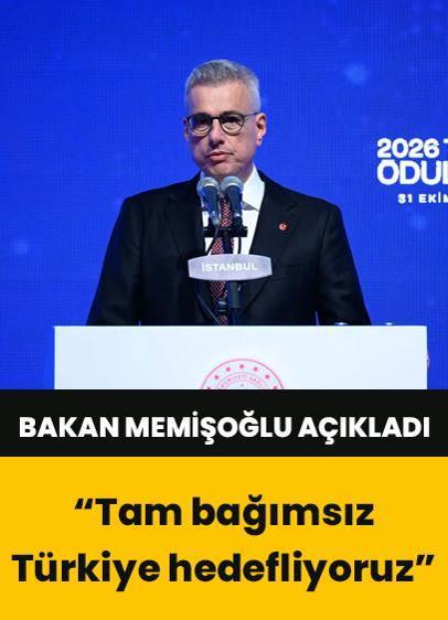 Bakan Memişoğlu: Sağlıkta tam bağımsız Türkiye hedefliyoruz