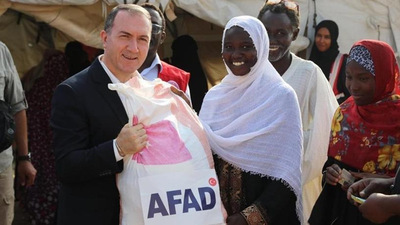 AFAD, Sudan'da 1500 aileye gıda yardımında bulundu