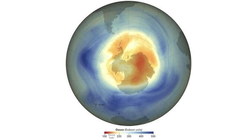 NASA açıkladı! Son 33 yılın en küçük seviyesine ulaştı