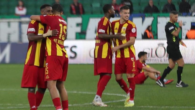 Kayserispor, Çaykur Rizespor'u mağlup etti