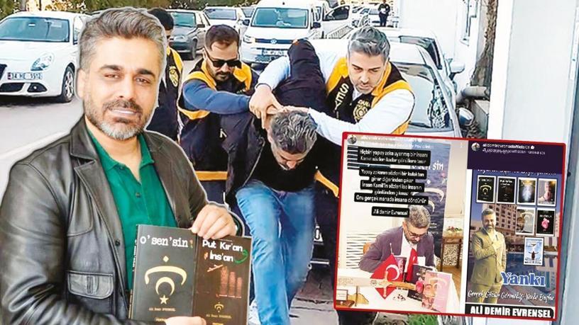 Sahte isimle 7 kitap yazmış! Fenomen yazar firari katil çıktı